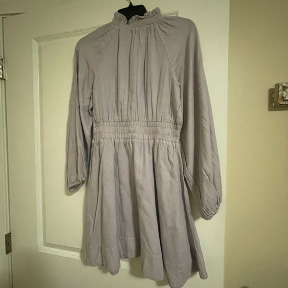 Chelsea and violet purple pastel long sleeve dress - Picture 5 of 9